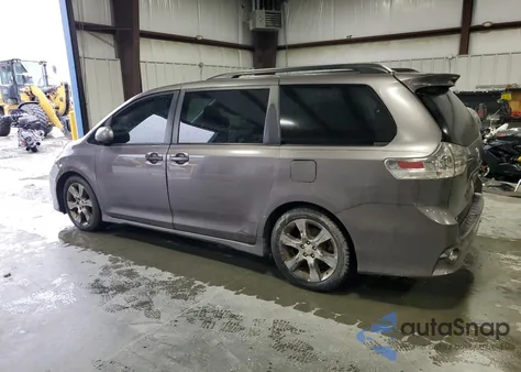 2012 Toyota Sienna Sport from USA, damaged, VIN 5TDXK3DC0CS227169